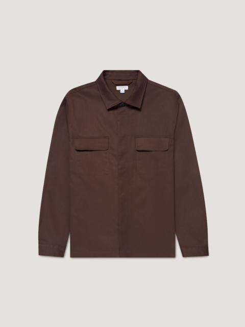 Sunspel Cotton Cashmere Overshirt