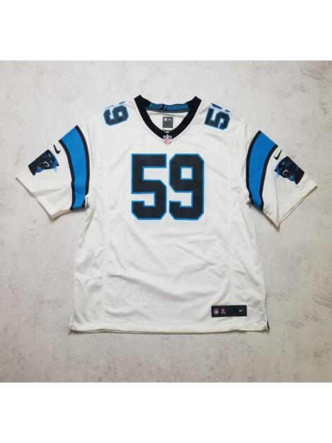 Nike Luke Keuchly #59 Carolina Panthers Nike OnField NFL Jersey