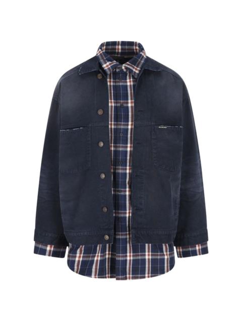 BALENCIAGA Balenciaga Men Cotton Shirt Jacket