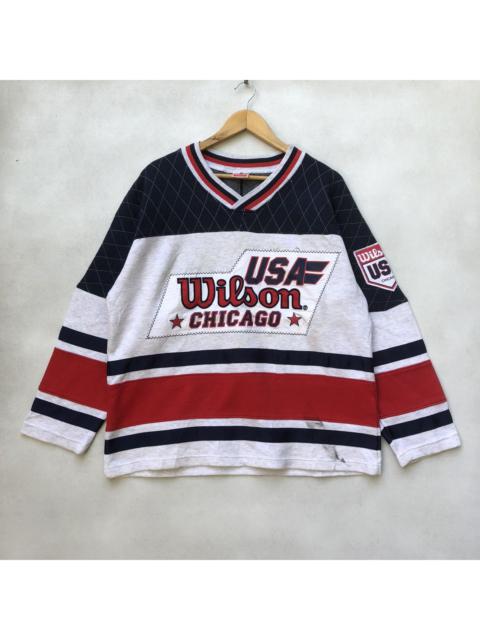 Other Designers NBA - Vintage USA Wilson Chicago Pullover