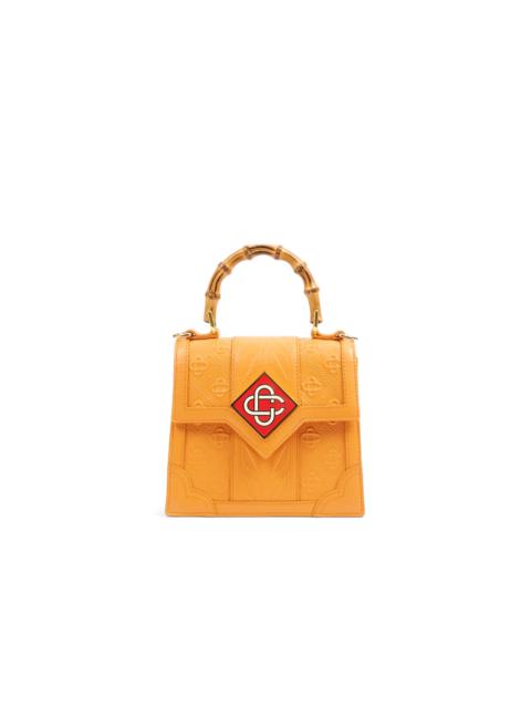 CASABLANCA Orange Mini Jeanne Bag
