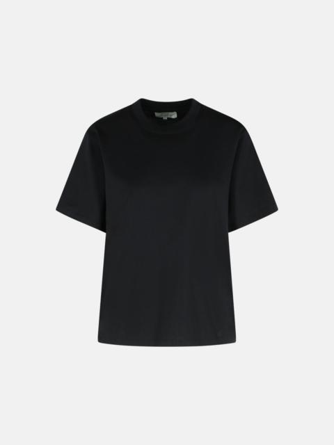 Loulou de Saison 'TELANTO' SUPIMA BLACK COTTON T-SHIRT
