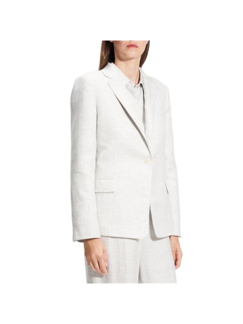 Theory Theory Slim Fit Linen-Blend Blazer