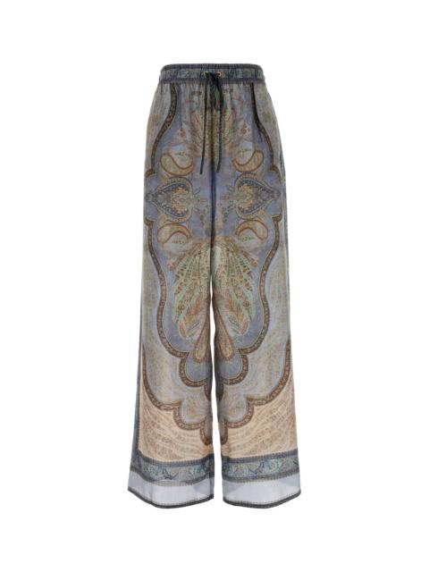 Zimmermann Printed silk Wanderlust pyjama pant