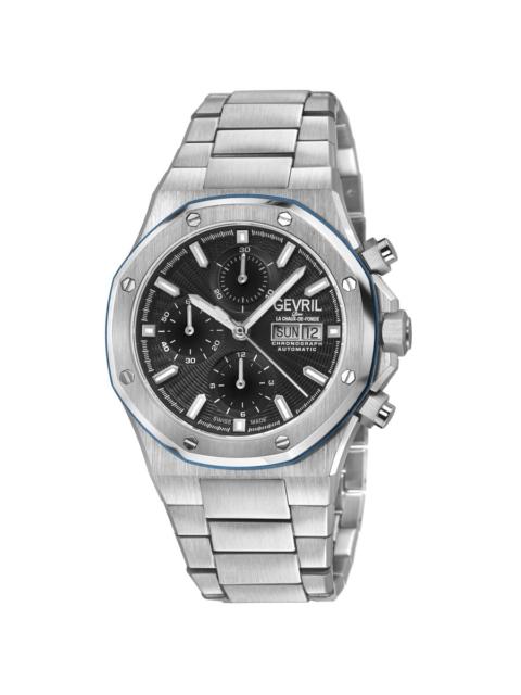 Other Designers Gevril Kingsgate Chronograph Automatic Black Dial Men's Watch 47901B