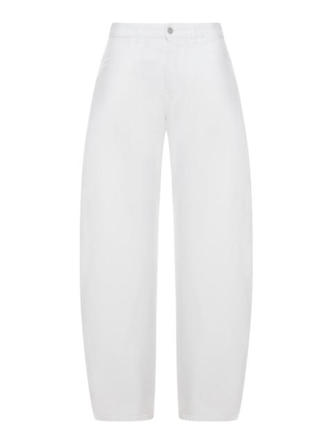 Alaïa Alaia Women Low-Waisted Rounded Jeans