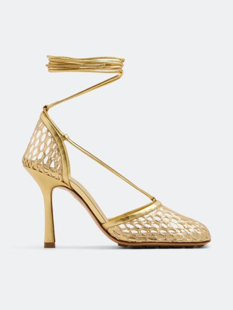 Bottega Veneta Bottega Veneta Stretch Lace Up Sandals