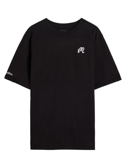 malbon Malbon Bermuda Logo-print Cotton T-shirt
