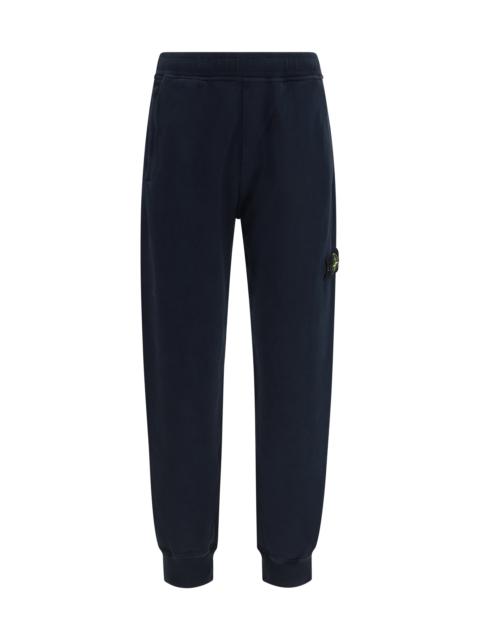 Stone Island Stone Island Logo Patch Sweatpants Navy Blue