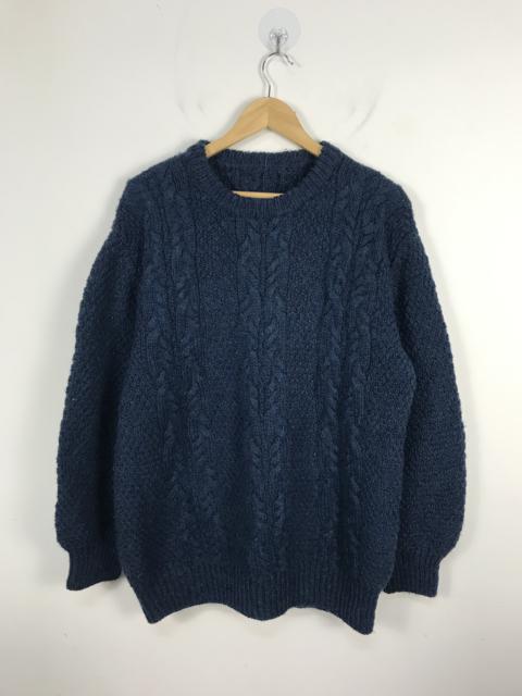 Other Designers Coloured Cable Knit Sweater - Unbranded Crewneck Cable Knitted Pullover #2903