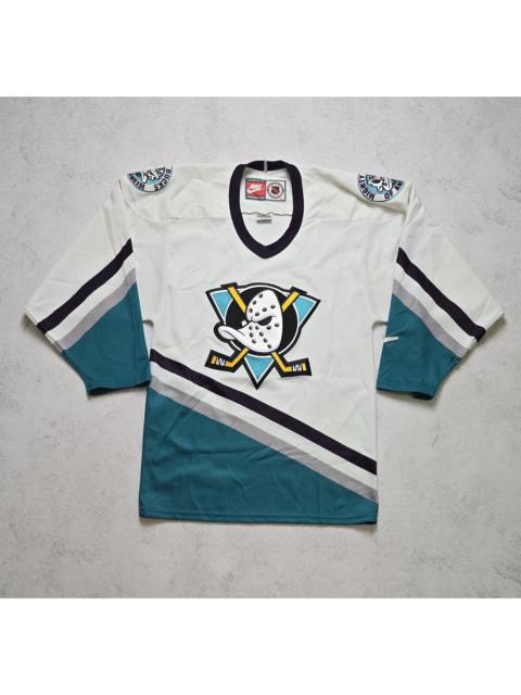 Nike Nike Mighty Ducks Anaheim NHL Jersey White Teal Vintage