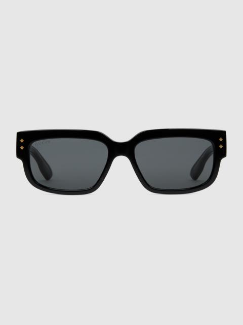 GUCCI Rectangular frame sunglasses
