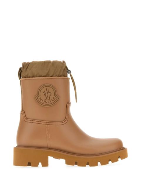 Moncler Moncler Women Camel Rubber Kickstream Ankle Boots