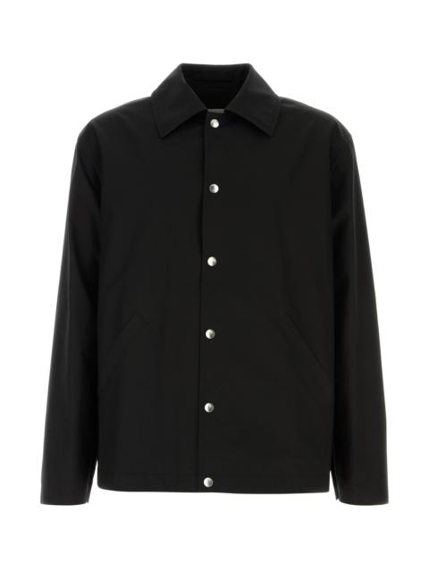 Jil Sander Black poplin jacket