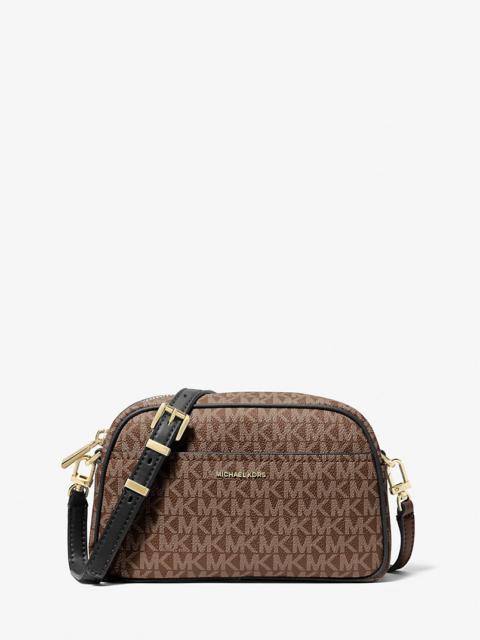 MICHAEL KORS Jet Set Small Signature Logo Camera Crossbody Bag