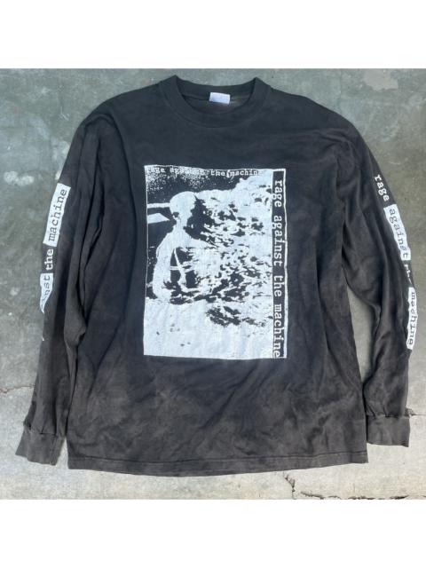 Rage Against The Machine Burning Monk Vintage Tee
