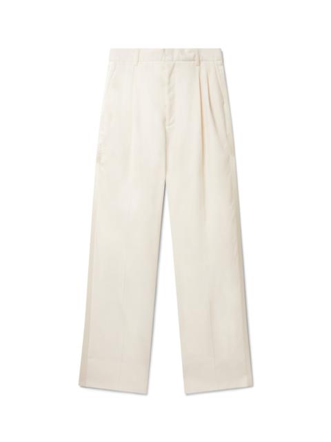 CASABLANCA Off-White Wide Leg Trousers