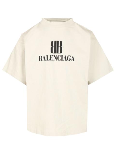 BALENCIAGA I Love Paris & Balenciaga T-Shirt White