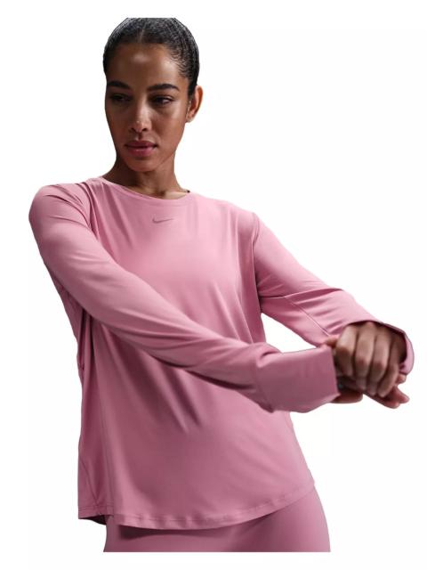 Nike Women's One Classic Dri-FIT Long-Sleeve Top - Pink