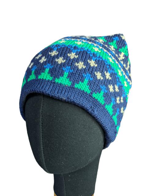 Other Designers Rare Design Beanie Native 100 % Pure Wool