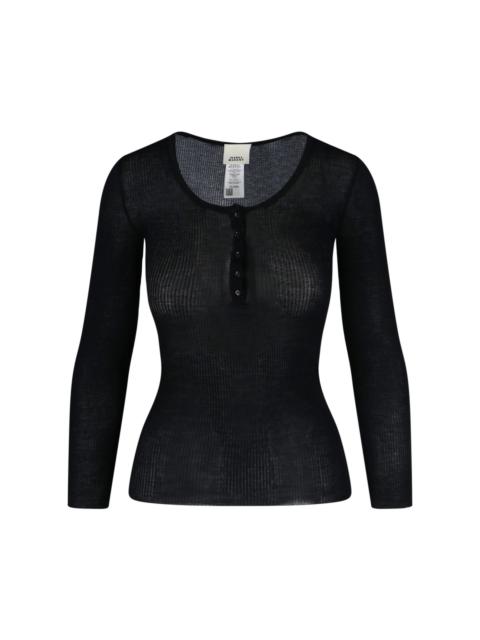 Isabel Marant 'LAMYLI' RIBBED TOP