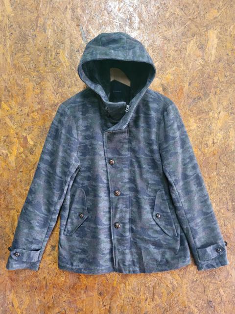 Other Designers Camo - Rageblue Wool Zipper Jacket Camo
