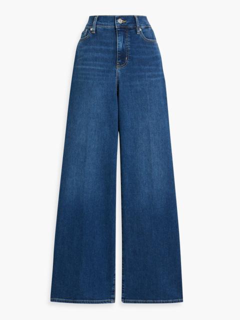 FRAME Le Slim Palazzo high-rise wide-leg jeans