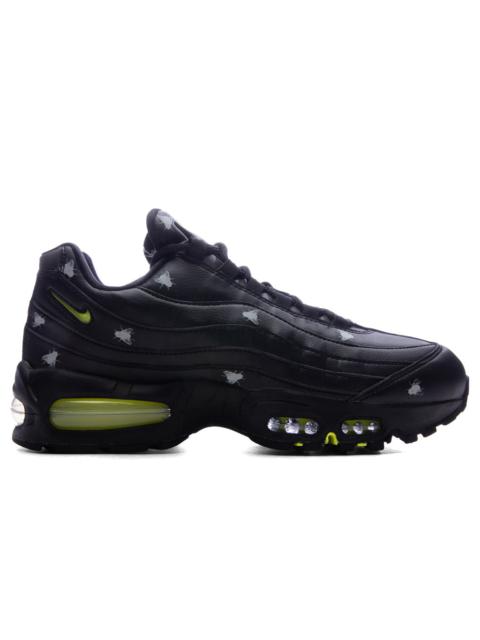 Nike AIR MAX 95 PREMIUM - BLACK/NEON YELLOW/BLACK/METALLIC DARK GREY
