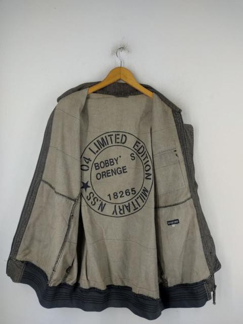 Other Designers Vintage - 04 Limited Edition Military Bobby's Orenge Denim Jacket