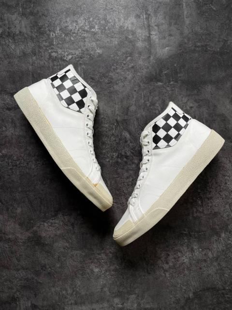SAINT LAURENT Saint Laurent SL/37 SS16 Checkered Rivet High-Top Canvas Shoes