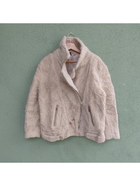 Other Designers Divided - Vintage DIVIDED H&M Sherpa Rare Design Zipper Ups Jacket