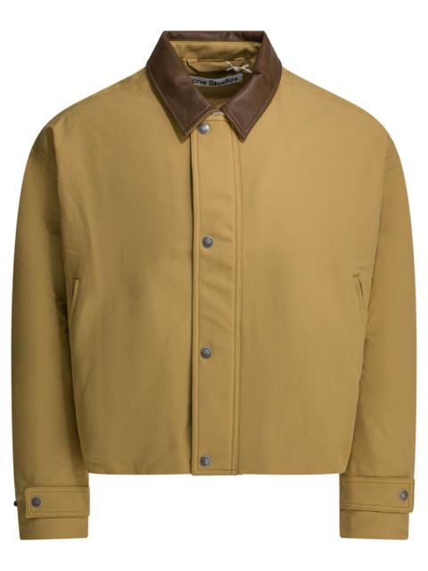 Acne Studios Acne Studios Organic Cotton Jacket Beige Men