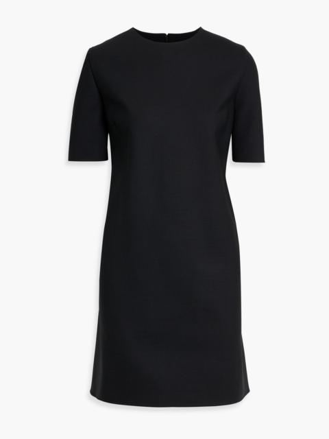 Oscar de la Renta Grain de poudre wool-blend mini dress