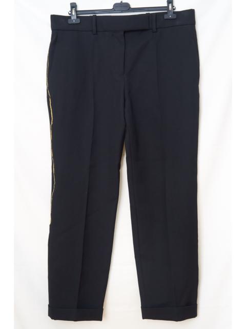 AW17 embroidered wool pants