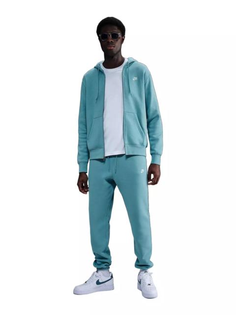 Nike Men's Club Cuffed Brushed Fleece Pants -Turquoise