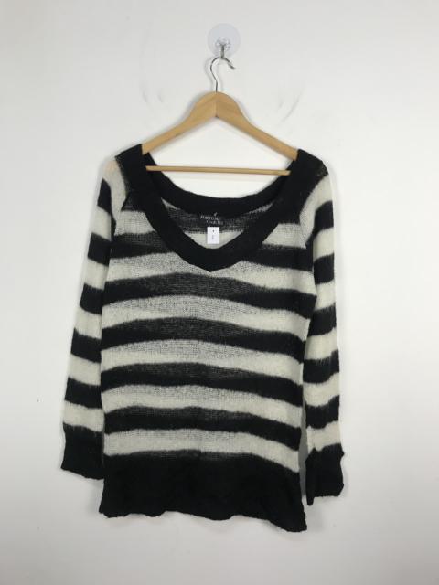 Other Designers Kurt Cobain - Fortune Mohair Sof Fur Mesh Net Knit Like Kurt Cobain