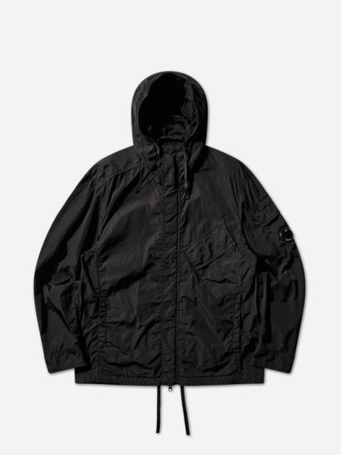 C.P. Company Men's Chrome-R Hooded Lens Overshirt Black
