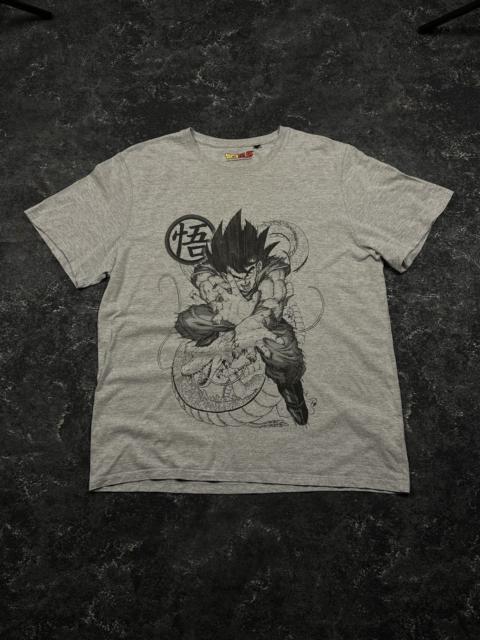 Other Designers Vintage Japan Anime Dragon Ball Z Goku Print T-Shirt