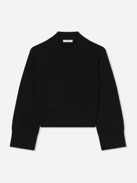 CO Cropped Oversized Sweater in Cashmere