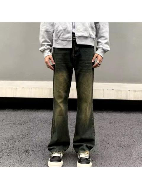 Japanese Brand - Retro Style Loose Flared Jean