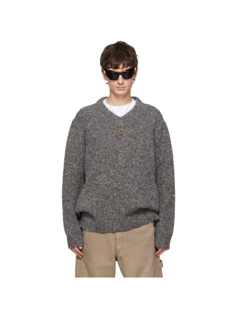 Maison Margiela Gray 3 Gauge Sweater