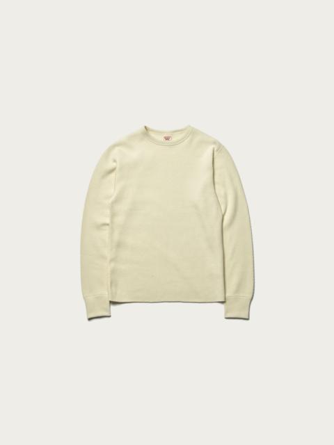 The Real McCoys U.S. Army Military Thermal Shirt - Milk