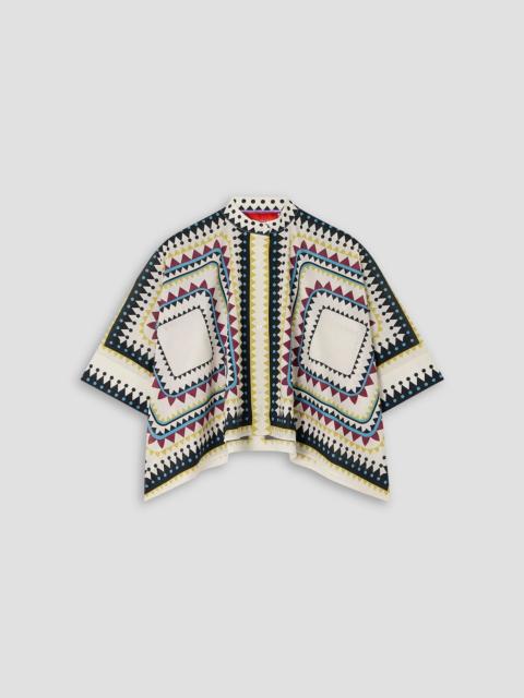 Other Designers Foulard printed cotton shirt