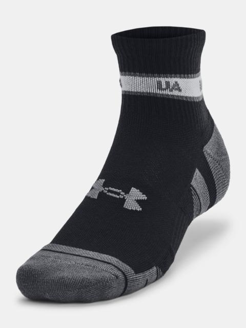 Under Armour Unisex UA Performance Tech 3-Pack Quarter Socks