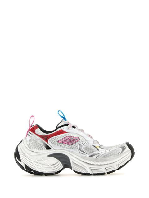 Balenciaga Women Multicolor Mesh And Rubber 6Xl Sneakers