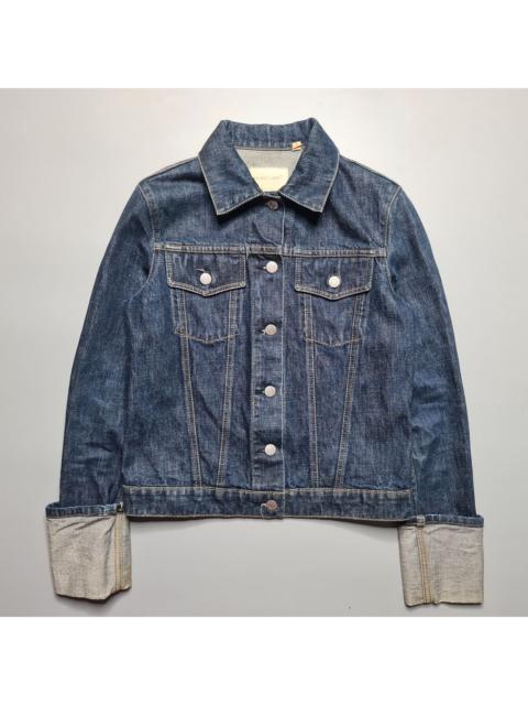 Helmut Lang Helmut Lang - 1999 Turn-up Sleeve Trucker Jacket