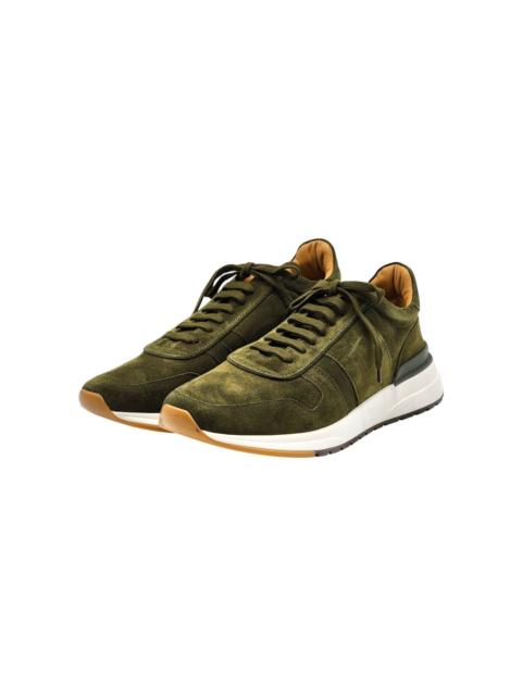 Ralph Lauren Ethan Suede Sneakers Green EU 44 US 11 - NWB $990