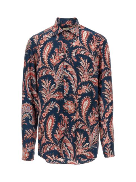 Etro Paisley Ramage Silk Shirt