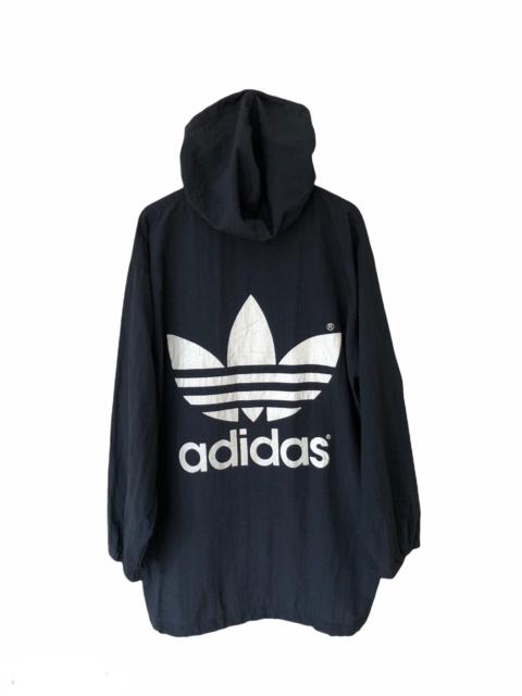 adidas 🔥VINTAGE ADIDAS BIG LOGO HOODIES LONG JACKET