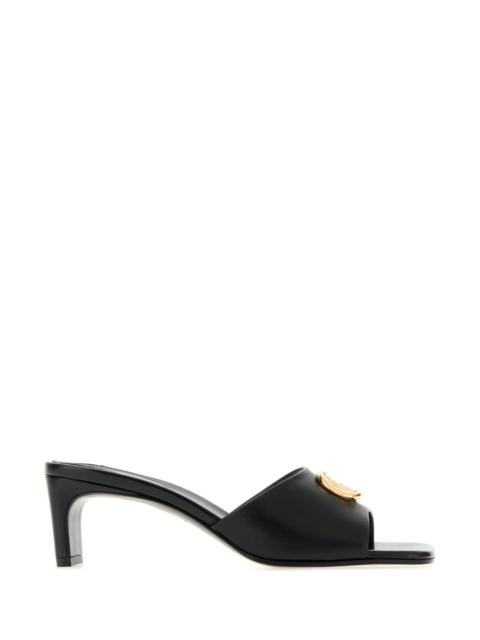 GUCCI Gucci Women Black Nappa Leather Mules